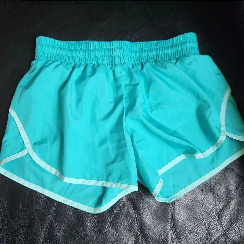 💕SET Athletic Works S (4-6) aqua shorts & matching raserback tank